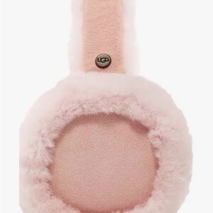 UGG Soft Pink Plush Earmuffs